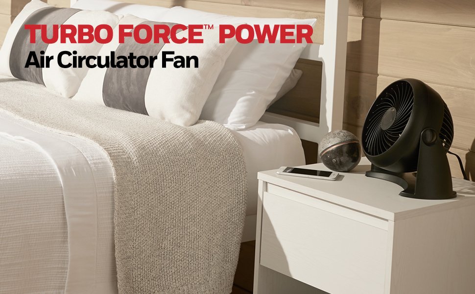 Honeywell; Turbo; Room; table; Fan; 3 Speeds; Oscillating; 