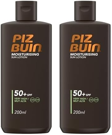 Piz Buin Moisturising Sun Lotion SPF30, 200ml (Pack of 1)