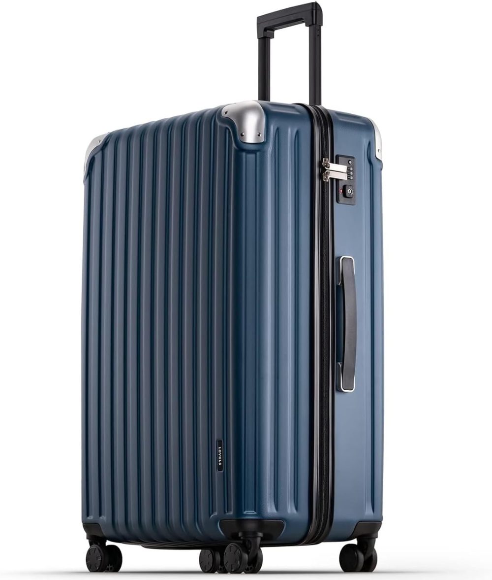 LEVEL8 Carry-on Suitcase 20-Inch with Laptop Compartment, Expandable Hand Luggage Case, ABS+PC Hardshell Spinner Trolley Lightweight 4 Wheels Cabin Size with TSA, Grey - Image 69