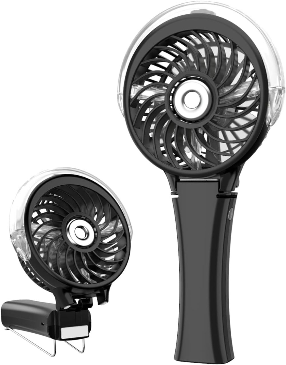 HandFan Upgraded Portable Handheld Misting Fan, Rechargeable Personal Mister Fan, Spray Water Mist Fans, Foldable Mini cooling Hand Fans for Summer Beach Travel Concerts, Gifts for Women(Royal Blue) - Image 72