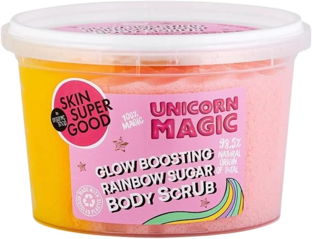 Organic Shop 250ml Body Scrub Skin Beauty Softening Cherry & Lime - Image 189
