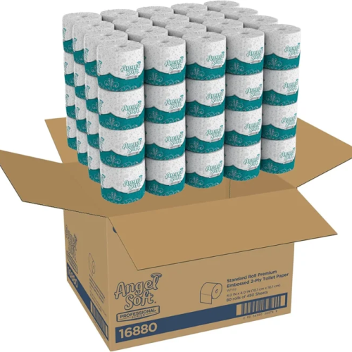 【Exclusive for new TK users】Toilet Paper, Angel Soft ps, 2Ply, PK80