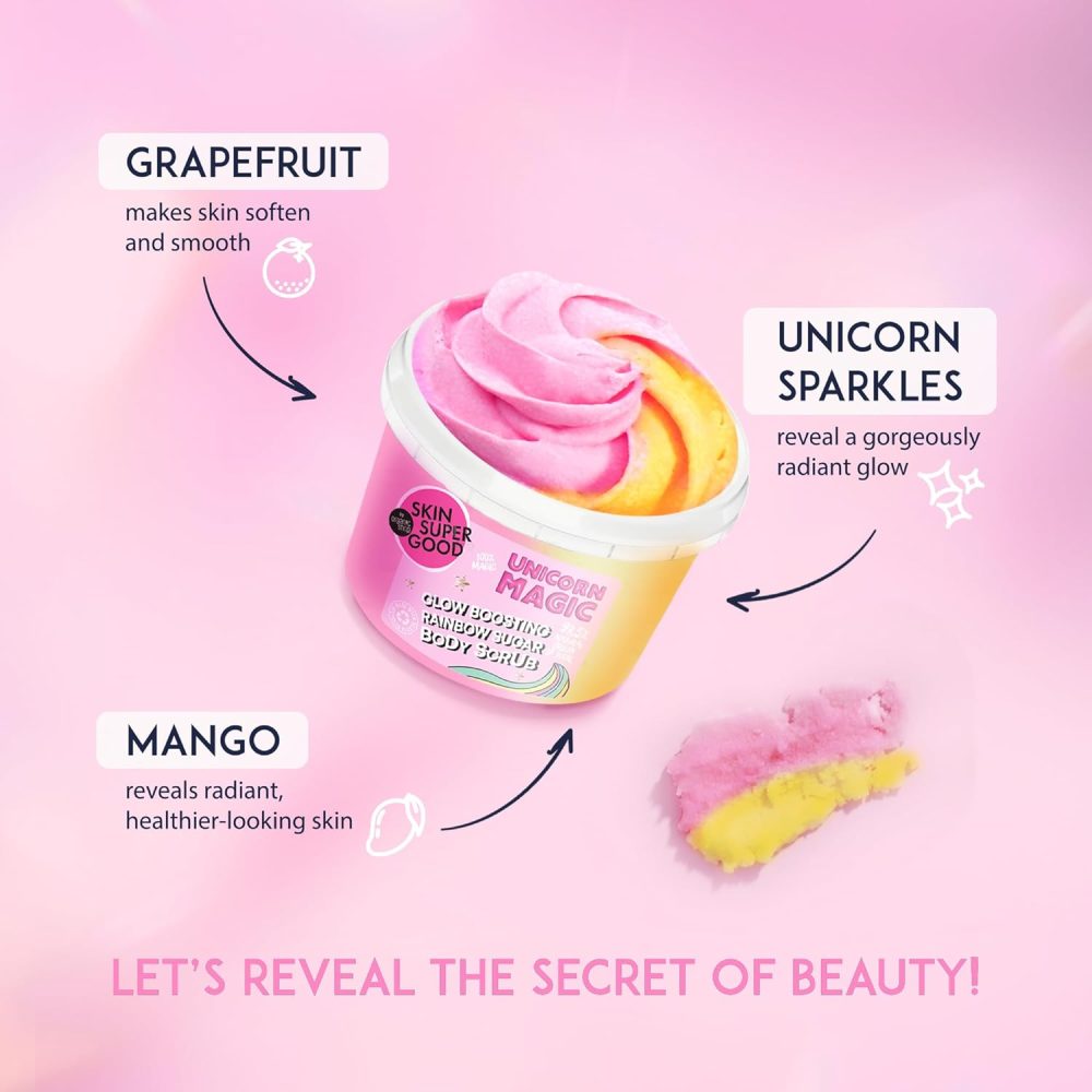 Organic Shop 250ml Body Scrub Skin Beauty Softening Cherry & Lime - Image 192