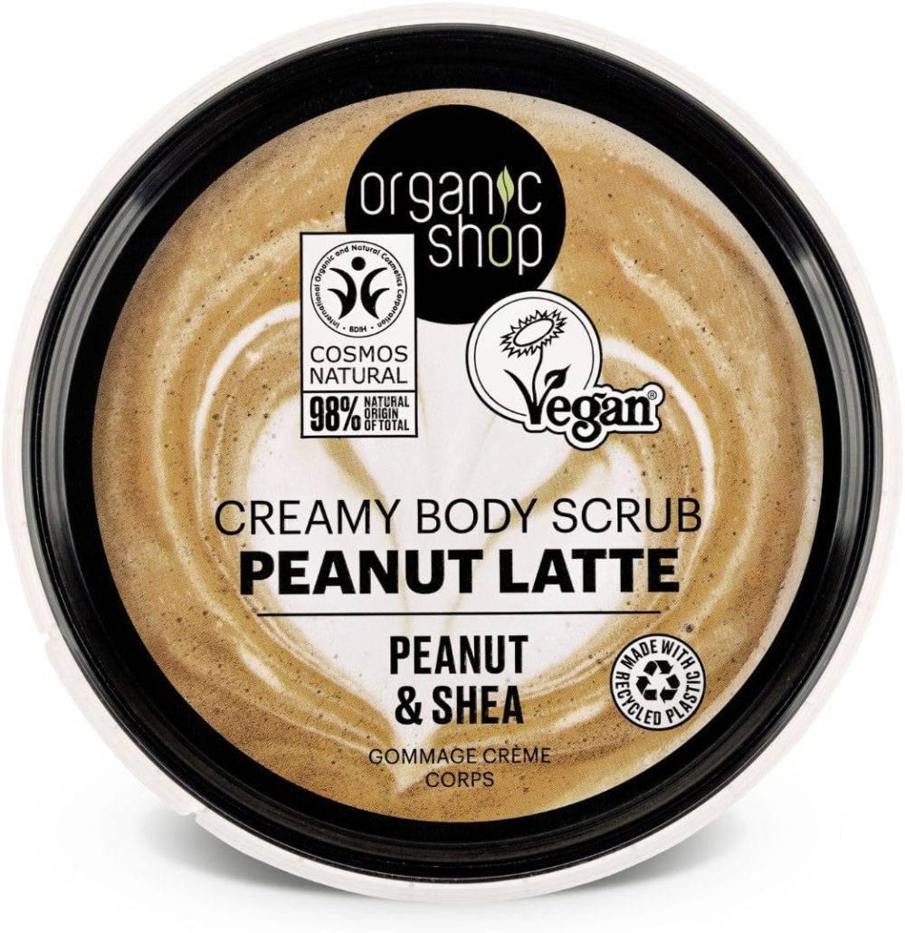 Organic Shop 250ml Body Scrub Skin Beauty Softening Cherry & Lime - Image 145