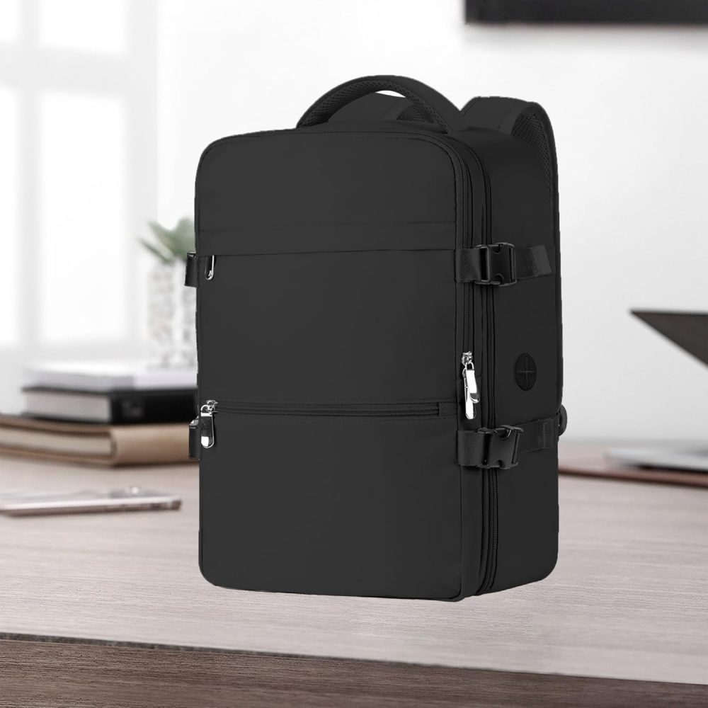 xlodea for Ryanair Cabin Bags 40x20x25 Underseat Cabin Bag Carry-ons Hand Luggage Bag Travel Backpack Cabin Size for Ryanair Backpack with Charging Port, Trolley Sleeve, Anti Theft Pocket - Image 35