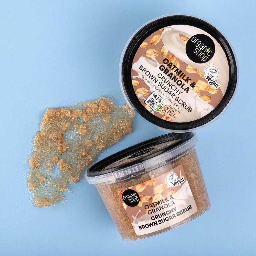 Organic Shop 250ml Body Scrub Skin Beauty Softening Cherry & Lime - Image 94