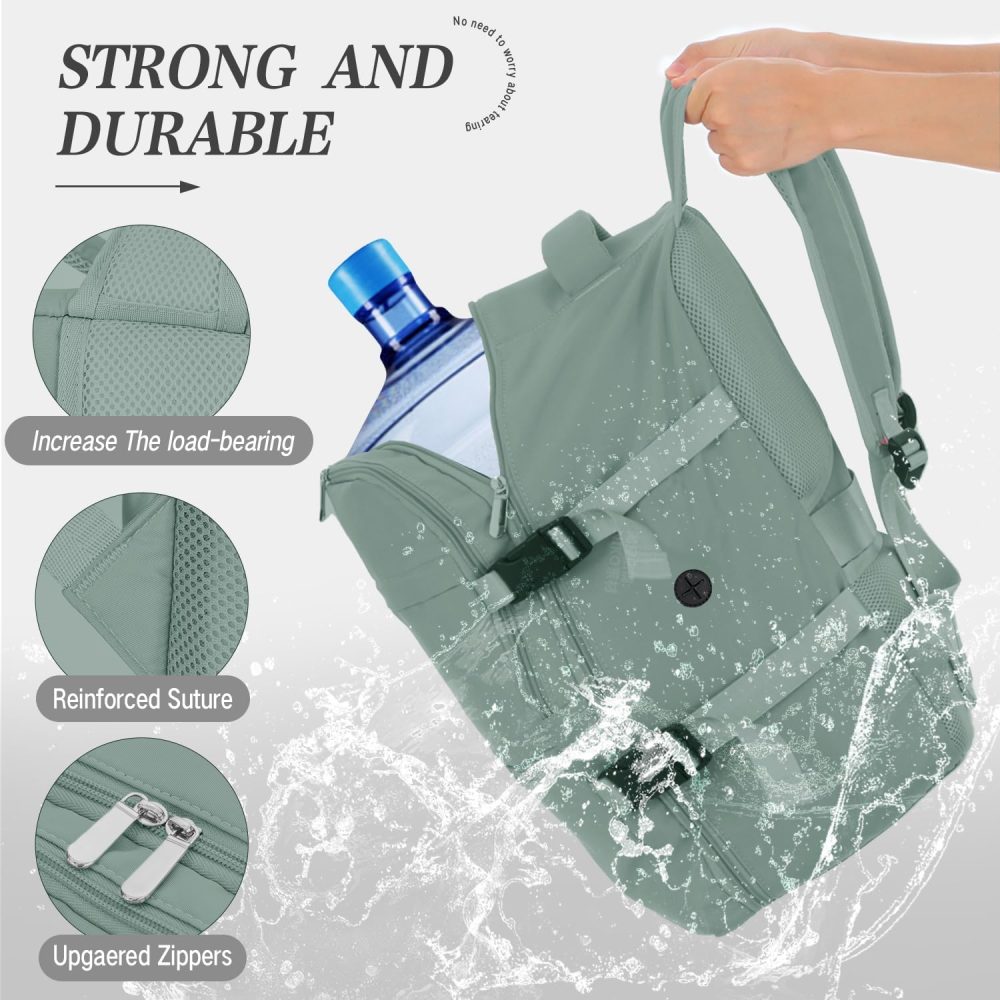 xlodea for Ryanair Cabin Bags 40x20x25 Underseat Cabin Bag Carry-ons Hand Luggage Bag Travel Backpack Cabin Size for Ryanair Backpack with Charging Port, Trolley Sleeve, Anti Theft Pocket - Image 28