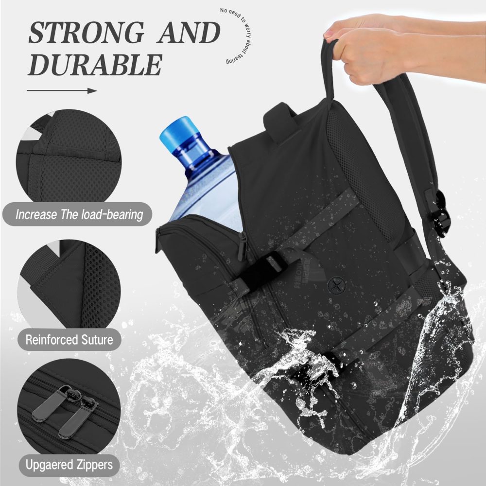 xlodea for Ryanair Cabin Bags 40x20x25 Underseat Cabin Bag Carry-ons Hand Luggage Bag Travel Backpack Cabin Size for Ryanair Backpack with Charging Port, Trolley Sleeve, Anti Theft Pocket - Image 34