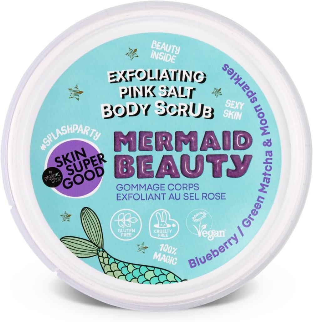 Organic Shop 250ml Body Scrub Skin Beauty Softening Cherry & Lime - Image 180