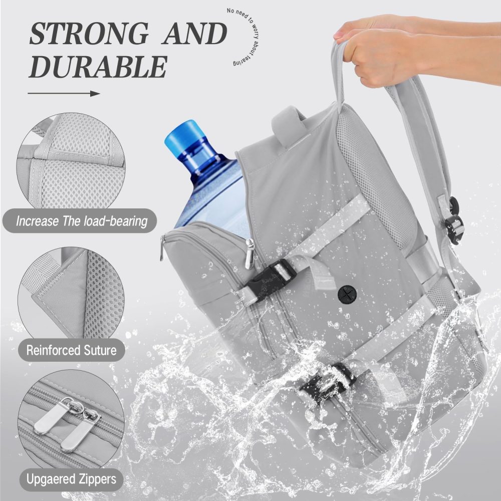 xlodea for Ryanair Cabin Bags 40x20x25 Underseat Cabin Bag Carry-ons Hand Luggage Bag Travel Backpack Cabin Size for Ryanair Backpack with Charging Port, Trolley Sleeve, Anti Theft Pocket - Image 41