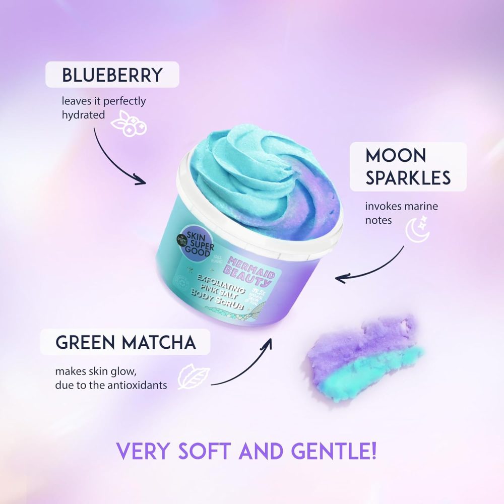 Organic Shop 250ml Body Scrub Skin Beauty Softening Cherry & Lime - Image 182
