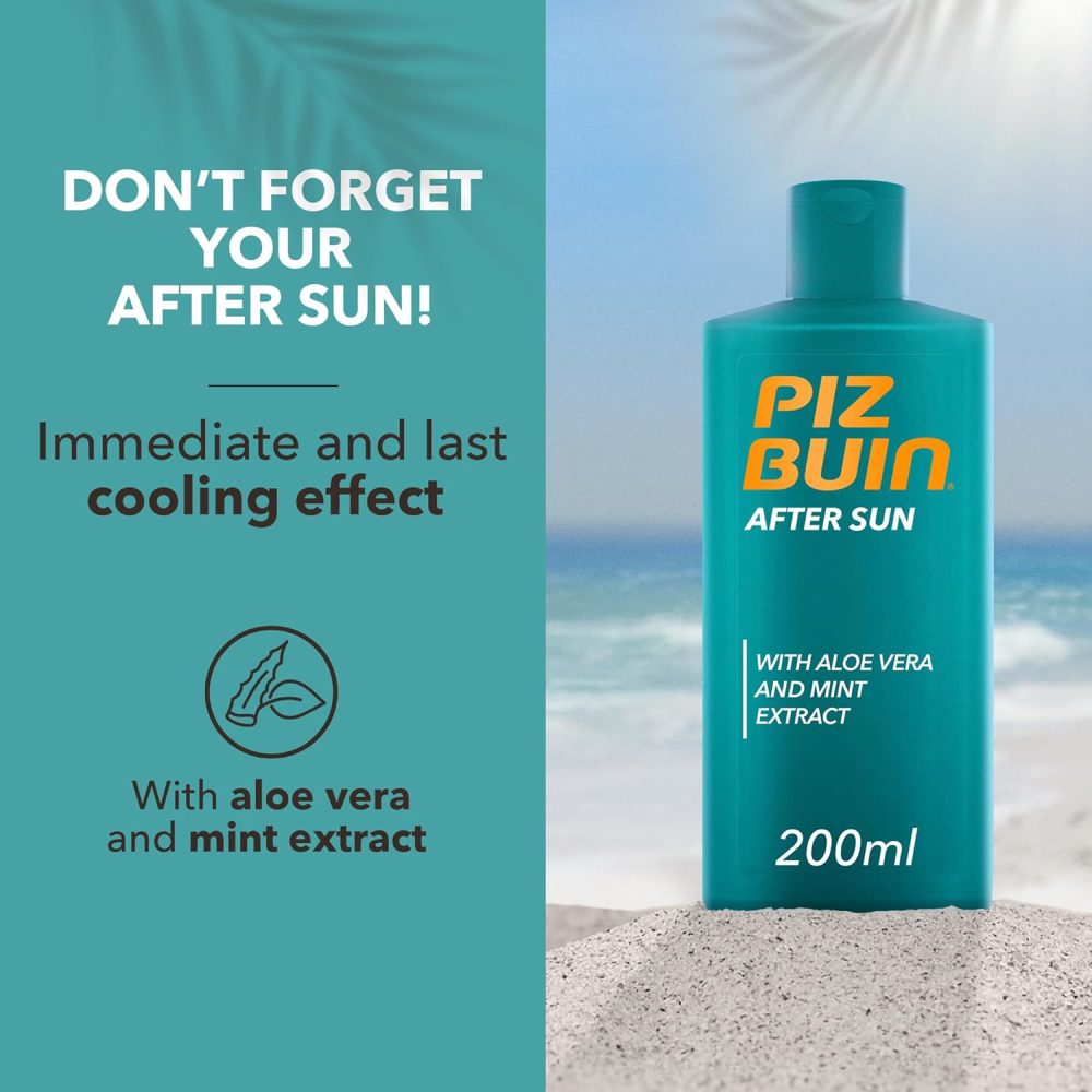 Piz Buin Moisturising Sun Lotion SPF30, 200ml (Pack of 1) - Image 35