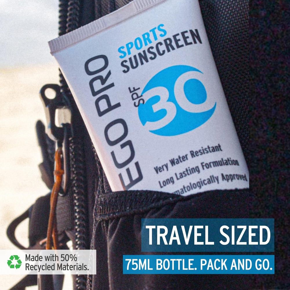 Intego Pro (SPF 50+) Sports Sunscreen | Very Water Resistant & Sweatproof Sun Cream with Zinc Oxide | Non Greasy Formula Suncream Approved by Athletes | Reef Safe, Fragrance Free, Hypoallergenic - Image 6