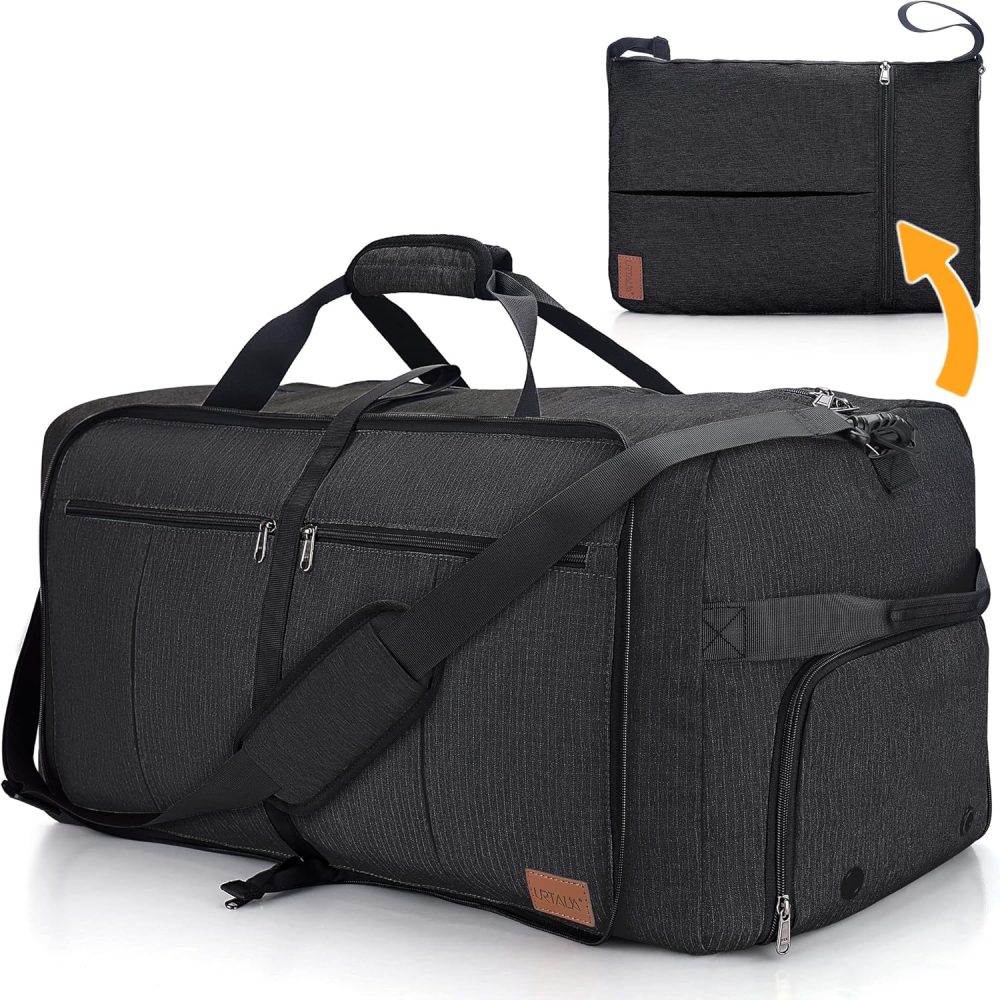 Urtala Travel Duffel Bag for Men & Women, 120L Holdall Bag Foldable Weekend Overnight Bag with Shoe Compartment & Shoulder Strap, Lightweight Waterproof - Image 17