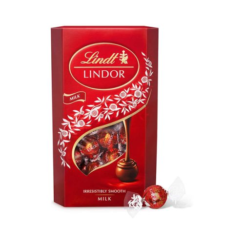 【2025 Flash Sales+ Free Shipping】Lindt Lindor 600g Milk Chocolate Truffles Box Extra Large - Approx 48 balls
