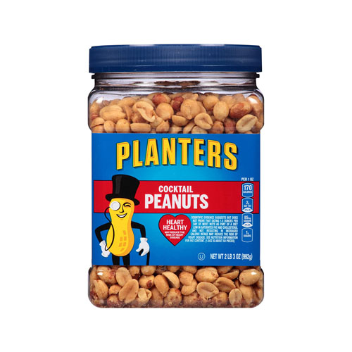 【2025 Flash Sales+ Free Shipping】PLANTERS 35 oz. Resealable Jar Cocktail Peanuts
