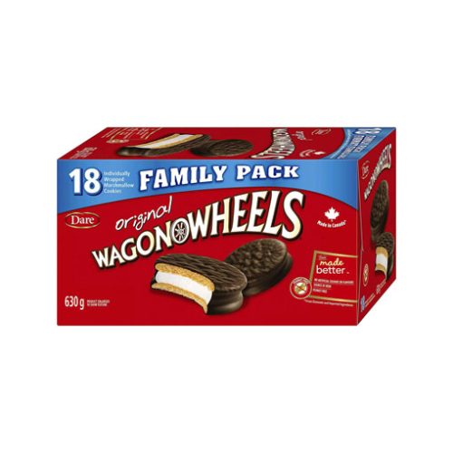 【2025 Flash Sales+ Free Shipping】Wagon Wheels Dare Original Cookies Box - 630g