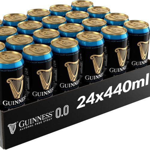 First Order Discount – Guinness Draught 0.0 Alcohol Free Stout 24 x 440ml