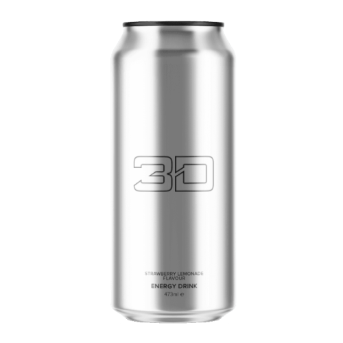 3D Energy Strawberry Lemonade (Silver)   473ml   tastydaily