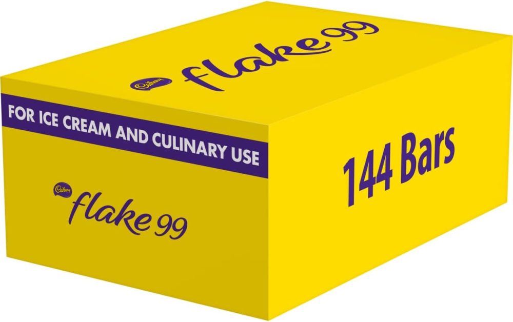 【First Order Discount】Cadbury Flake 99 Milk Chocolate Bars, Perfect for Ice Creams, Baking and Culinary Use (Box of 144 Bars) - Image 4