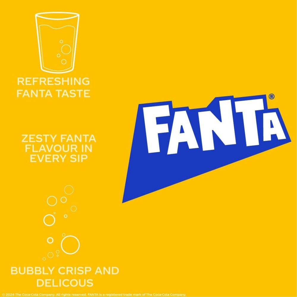 Fanta Can Lemon 330 ml (Pack of 24) - Image 6