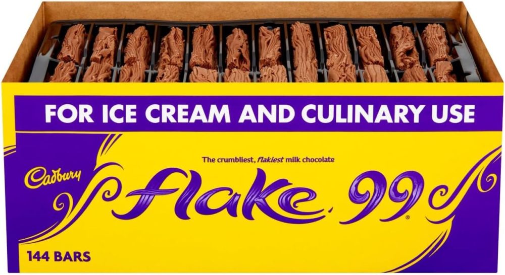 【First Order Discount】Cadbury Flake 99 Milk Chocolate Bars, Perfect for Ice Creams, Baking and Culinary Use (Box of 144 Bars) - Image 7