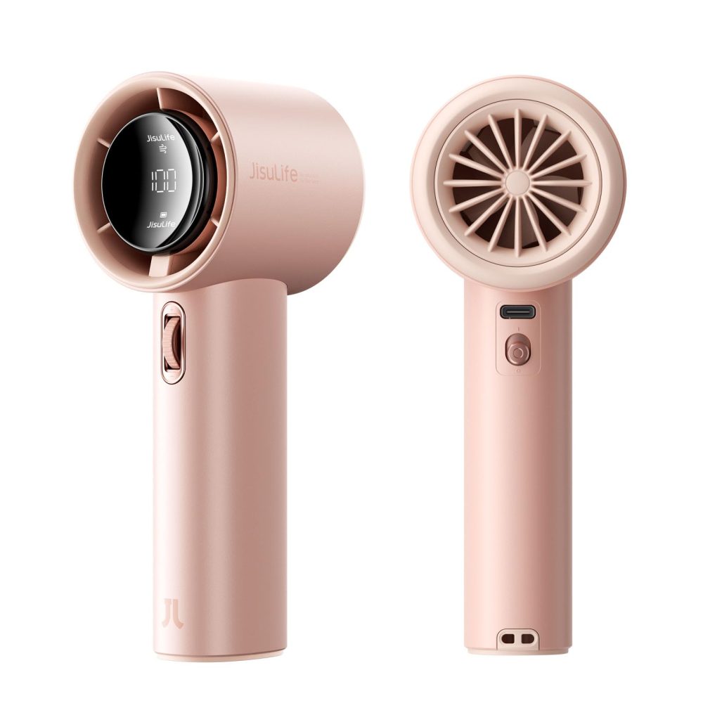 Portable Handheld Fan,Speed(1-100) Adjustable Turbo Mini and 3600mAh Battery Rechargeable Personal Fan - Image 12