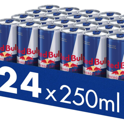 Clearance Sale - Red Bull Energy Drink - Pallet of 24 Cans Drinks (24 x 250 ml)