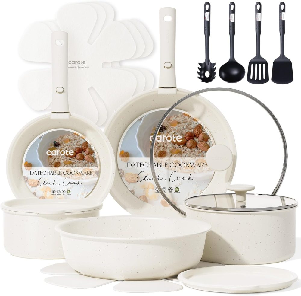 19pcs Pots and Pans Set Non Stick, Cookware Sets, Kitchen Set