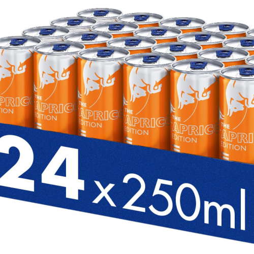 Clearance Sale – Red Bull Energy Drink Apricot Edition - Drinks with Apricot Strawberry Flavour 250 ml (Pack of 24)