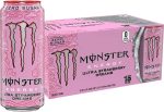 Clearance Sale – Monster Energy Ultra Strawberry Dreams, Sugar Free Energy Drink, 16 Ounce (Pack of 15)