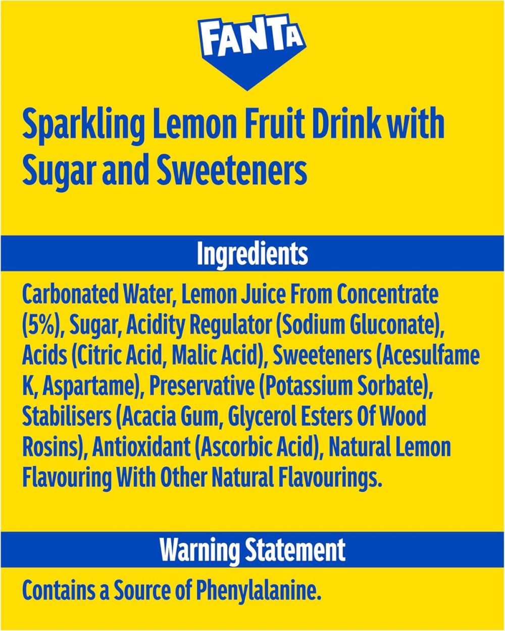 Fanta Can Lemon 330 ml (Pack of 24) - Image 5