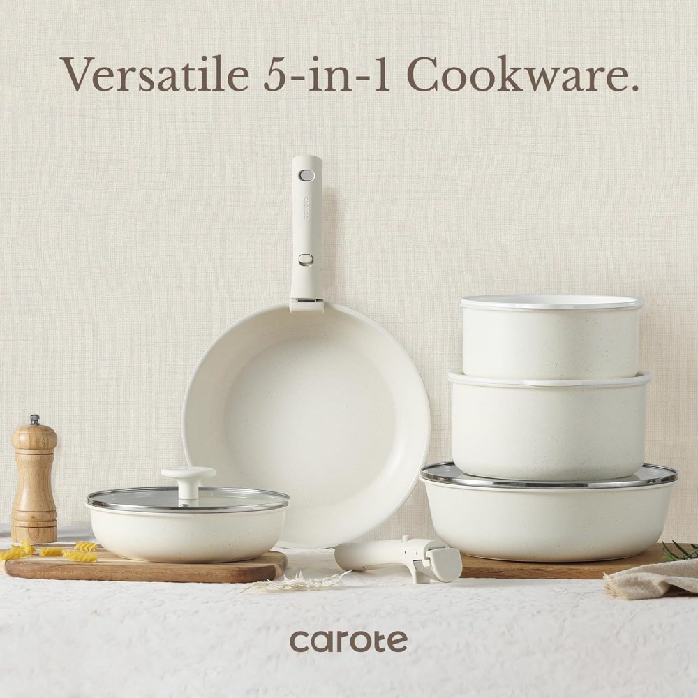 19pcs Pots and Pans Set Non Stick, Cookware Sets, Kitchen Set - Image 3