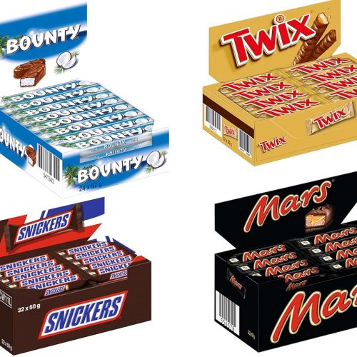 【SALE!!!New Users Only】BULK BOX OF Your Choice Of Chocolate,Snickers,Mars,Twix And Bounty Snack Dessert