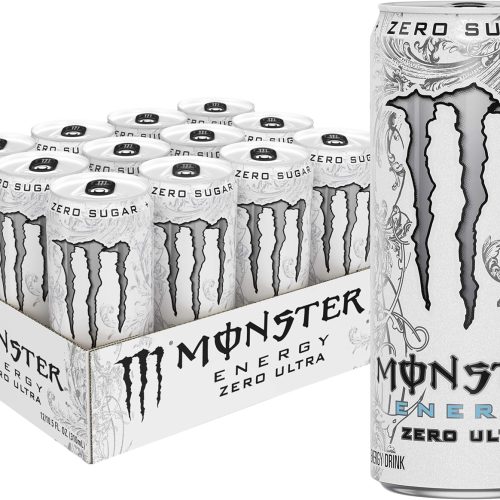 Clearance Sale – Monster Energy Zero Ultra, Sugar Free Energy Drink, 10.5 Ounce (Pack of 12)