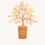 Illuminated Path Citrine November Birthday Tree