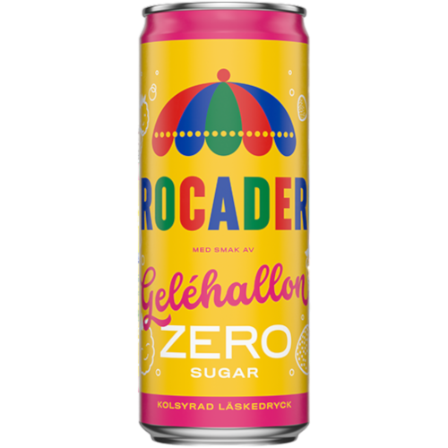 Trocadero Gel??hallon (Raspberry Jelly Candy) Zero Soda (Swedish)   11.2fl.oz (330ml)   tastydaily