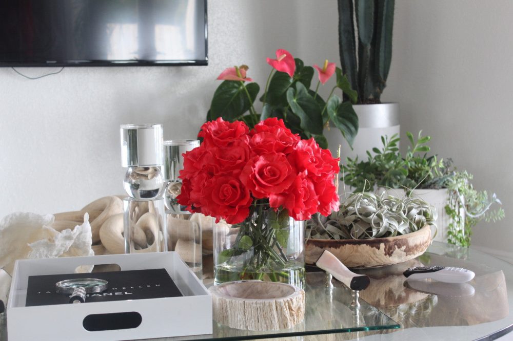 Large Rota cylinder with red roses - Image 2
