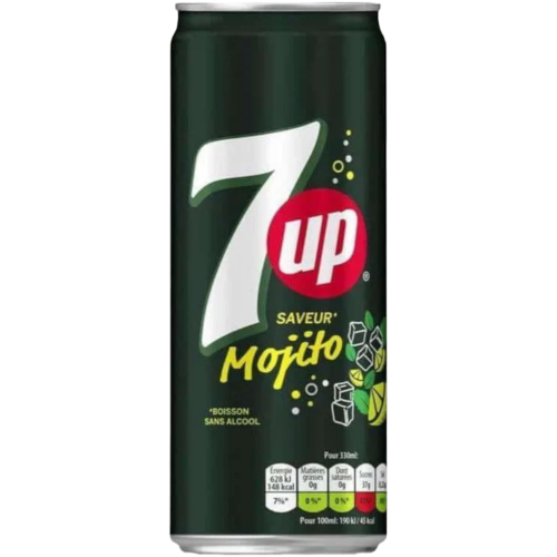 7up Mojito (France)   11.1fl.oz (330ml)   tastydaily